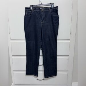 Style & Co. Women's Deep Indigo Straight Leg Jeans